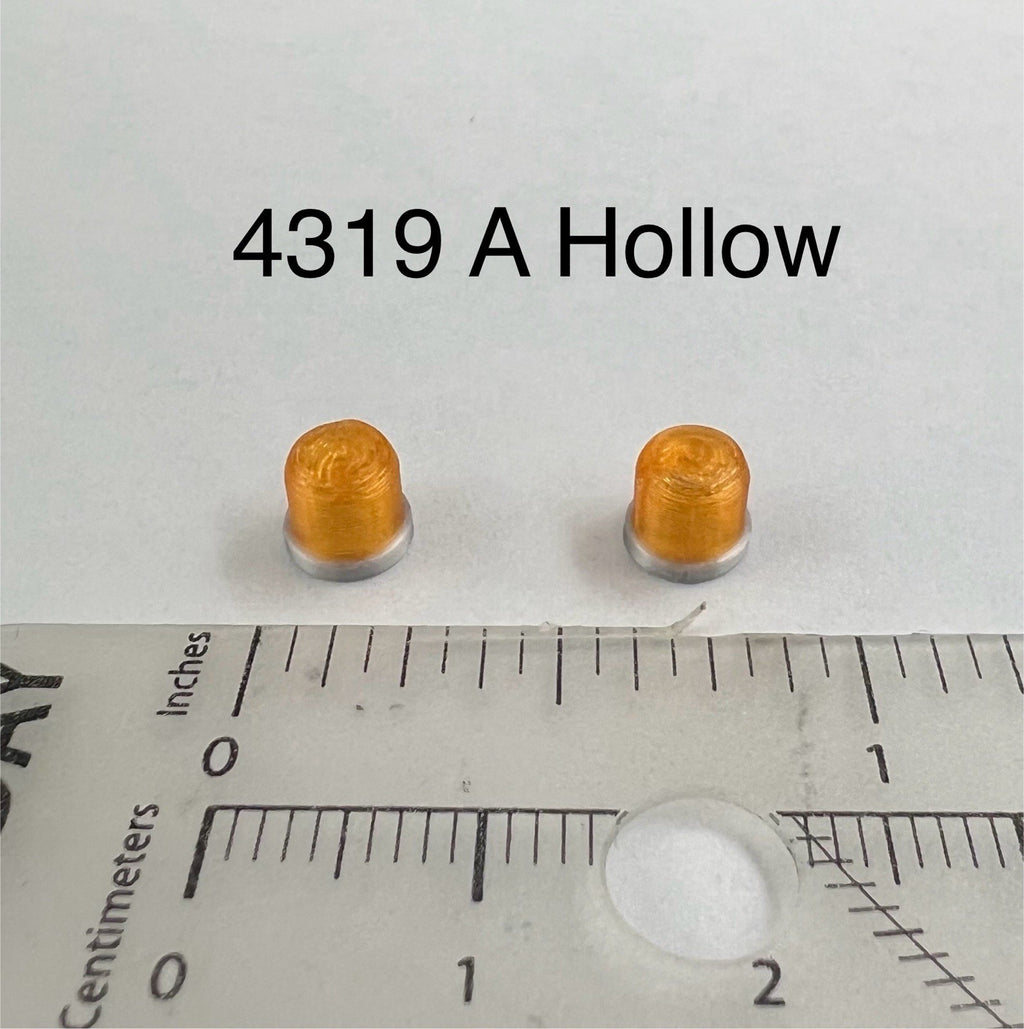 2 Pack 1/43 Hollow Amber Beacon Lightbar Construction Work Tow Truck Security0