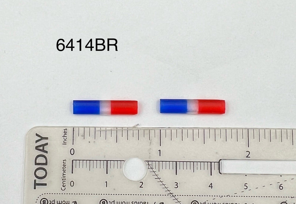 2 Pack 1/64 Blue Red Federal Signal Aerodynic Lightbar Greenlight Police Sheriff0