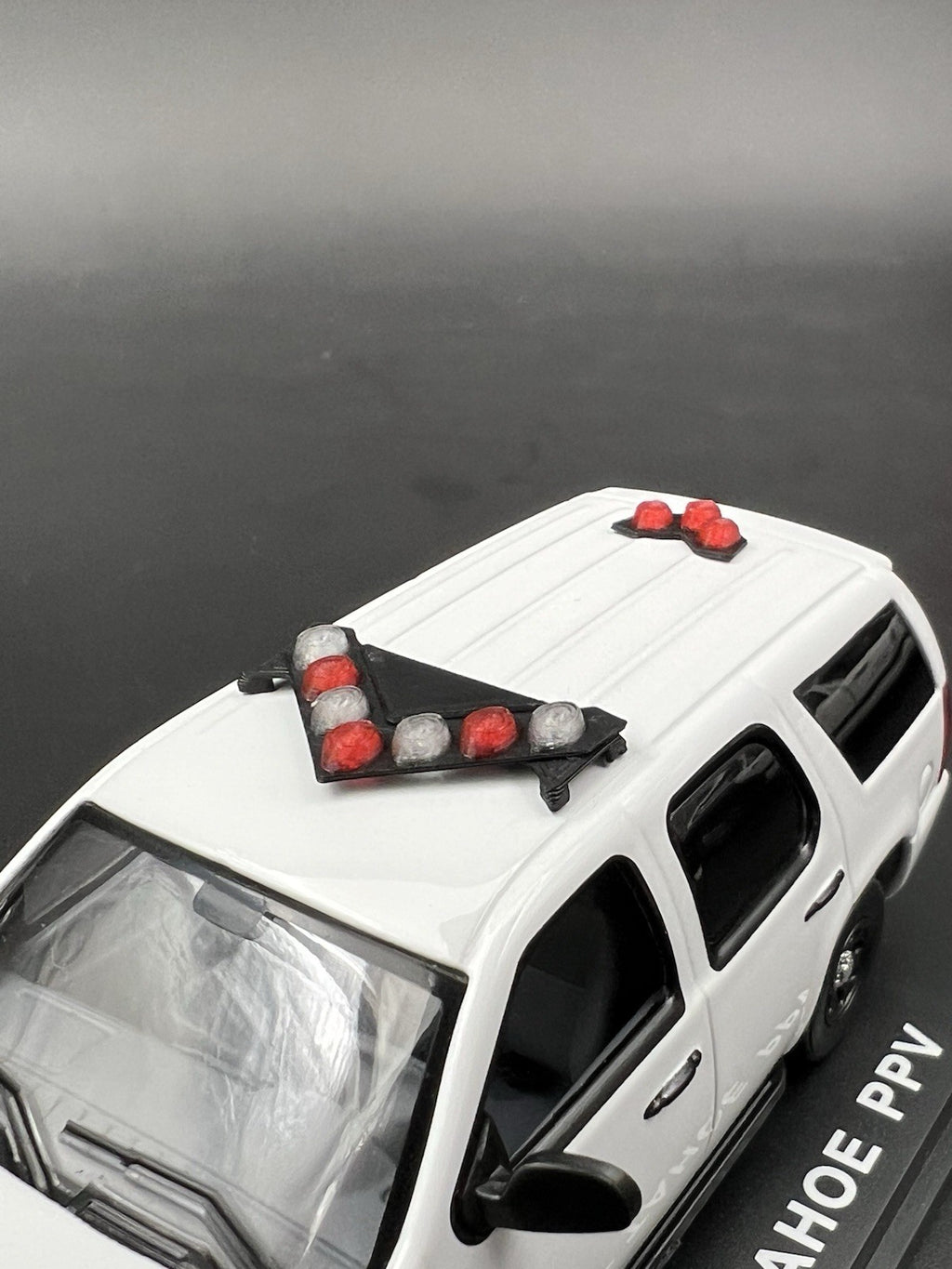 2 Pack 1/43 NYPD Red Federal Signal Vision SLR Lightbar Greenlight Police Car2