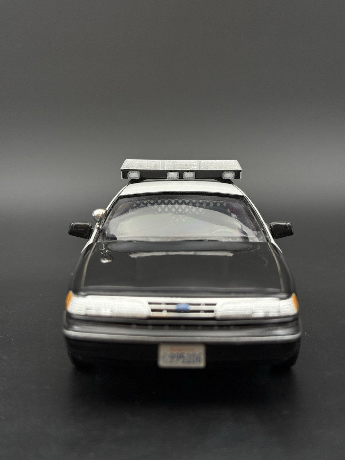 1/24 25 Scale Clear Streethawk Lightbar Police 24643