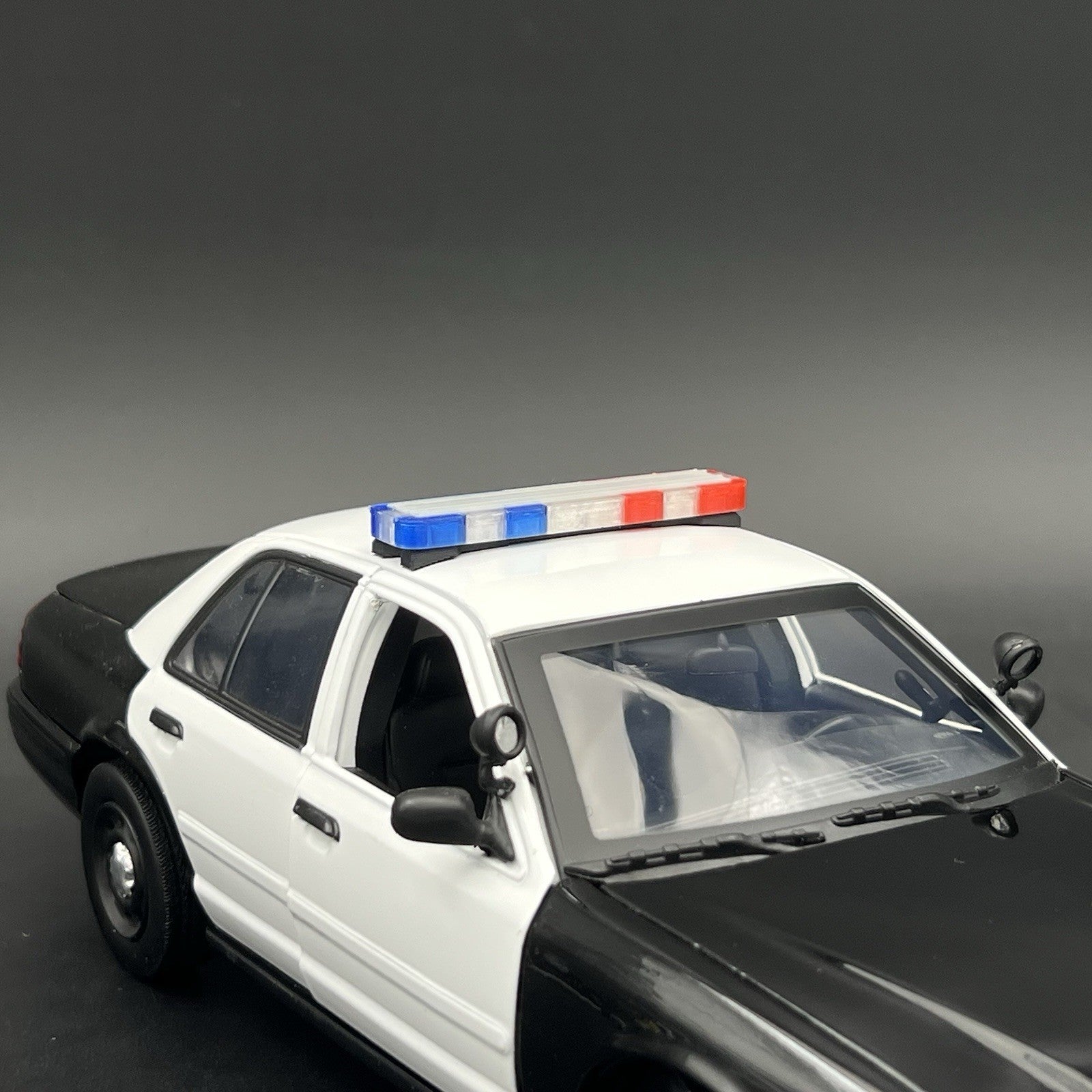1/18 LED Ready Whelen Edge Connecticut State Police Lightbar Blue Red Amber9