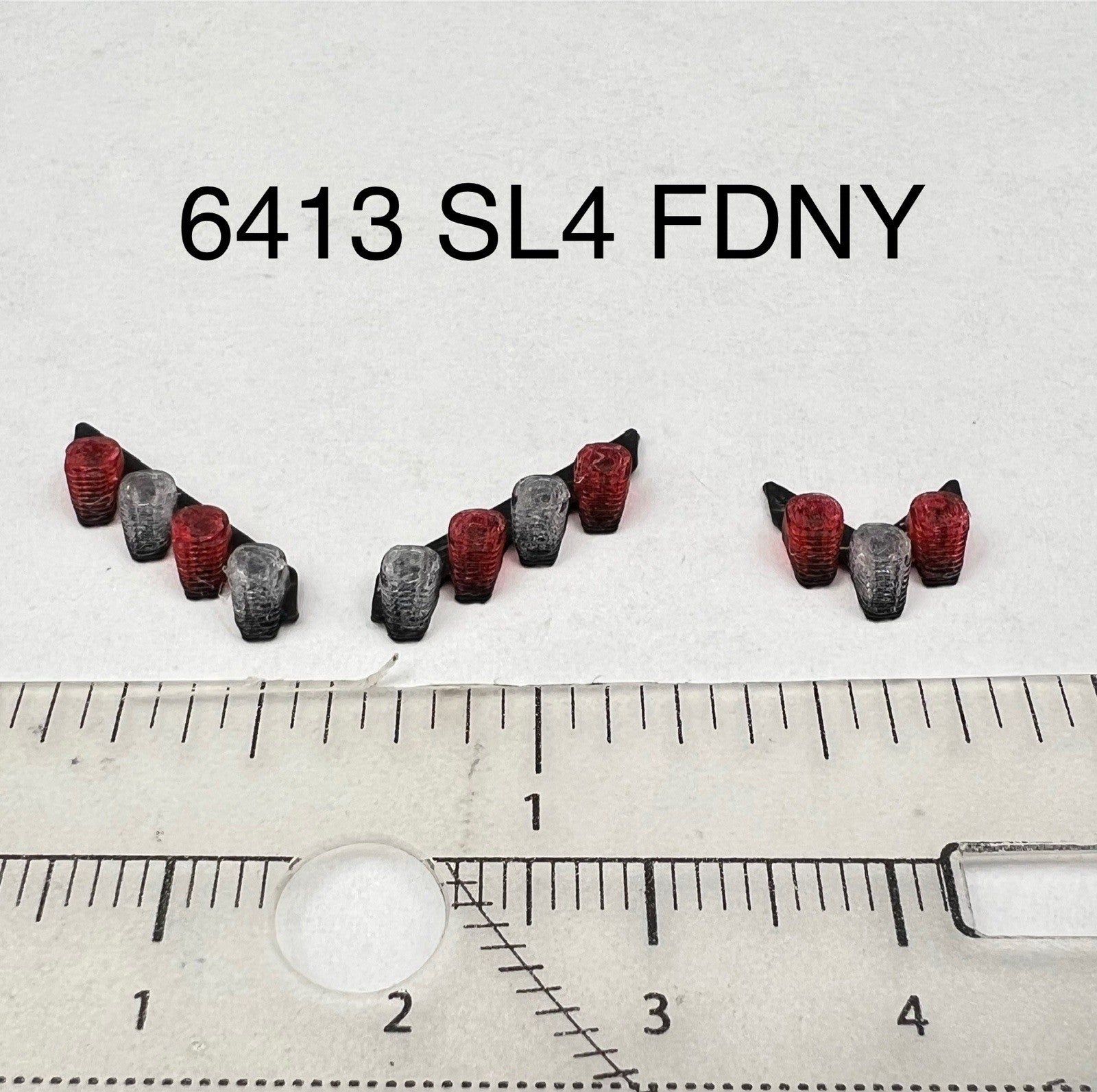 3 Pack 1/64 FDNY NYPD Split Vector Lightbar New York Fire Truck ESU Code 30