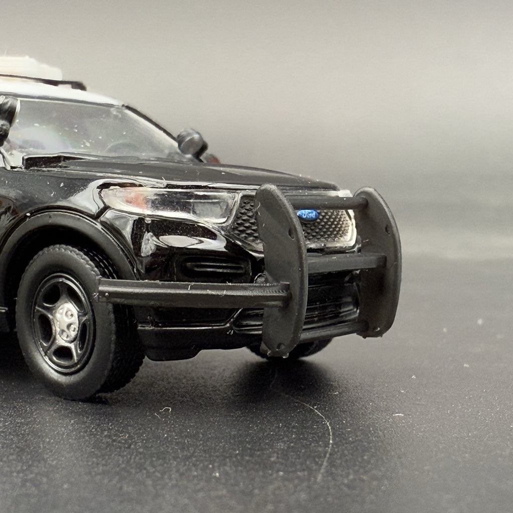 2 PACK 1/64 SUV Setina Wrap Around Push Bumper Pushbar Police Tahoe Explorer9