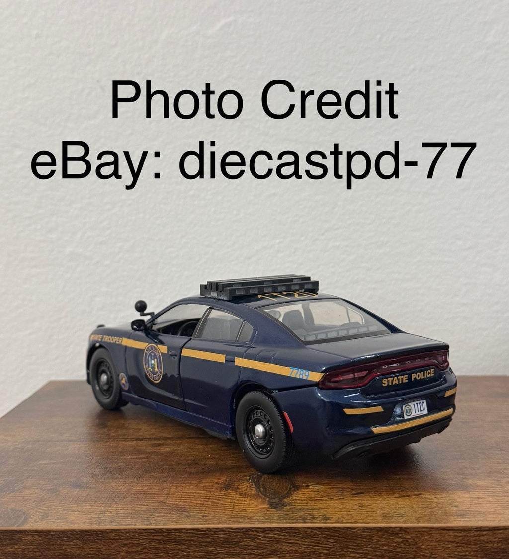1/24 25 LED Compatible NYSP High Riser New York State Police Style Lightbar7