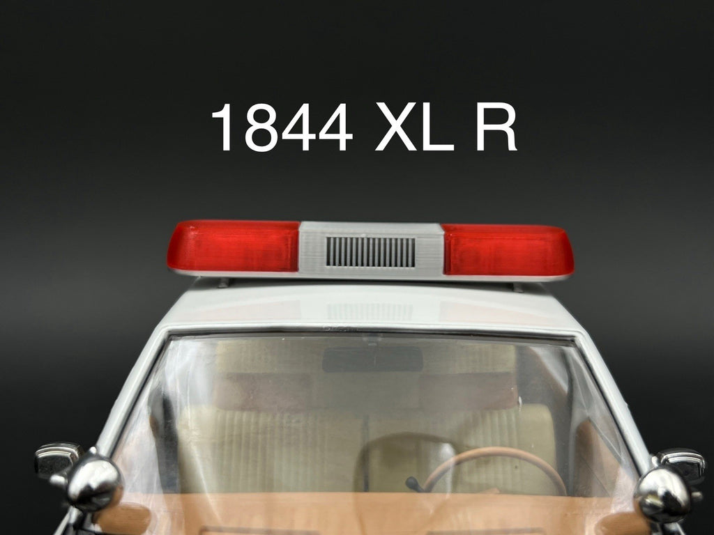 1/18 Extra Wide XL Red Whelen 80H 90H 8000 Lightbar Police Sheriff Fire0