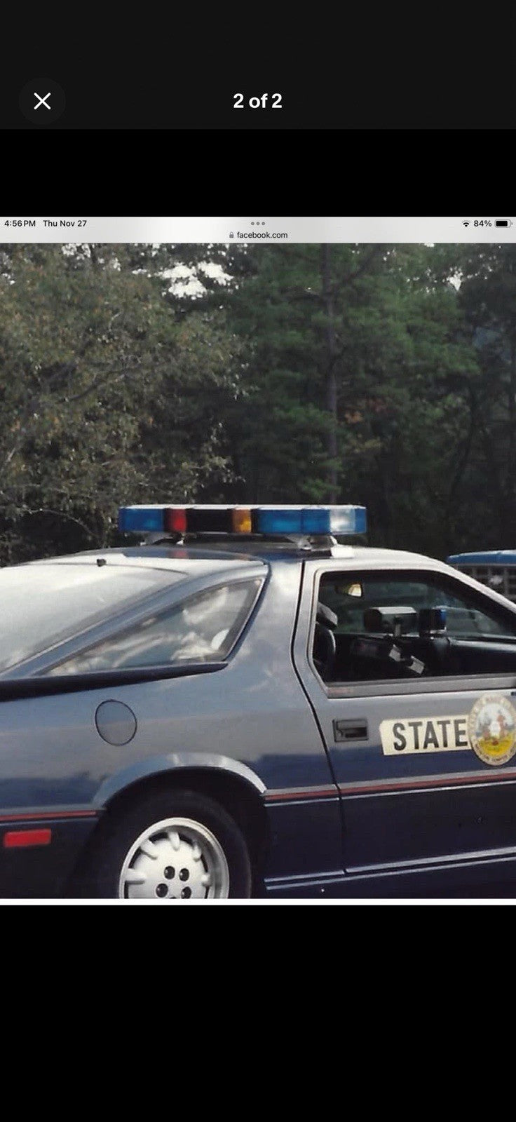 1/24 Short Whelen Edge Blue Lightbar West Virginia State Police WVSP 2408 XS13