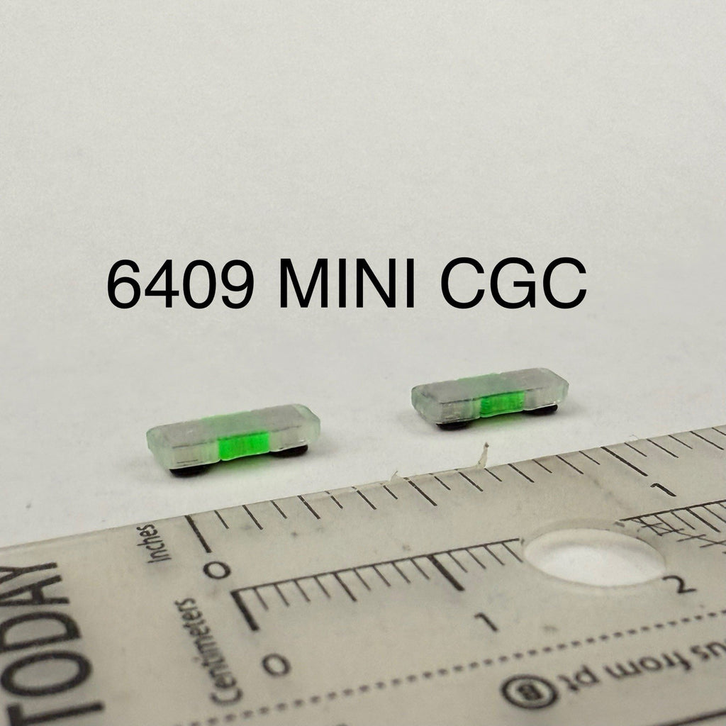2 Pack 1/64 Mini Whelen Edge Clear Green Clear Lightbar Work Truck Security0