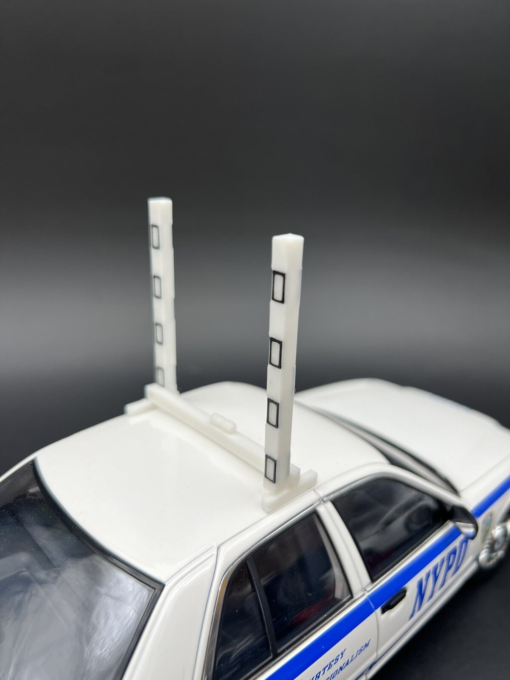 1/18 NYPD Highway Patrol Style High Riser Lightbar New York Police Sheriff Car3