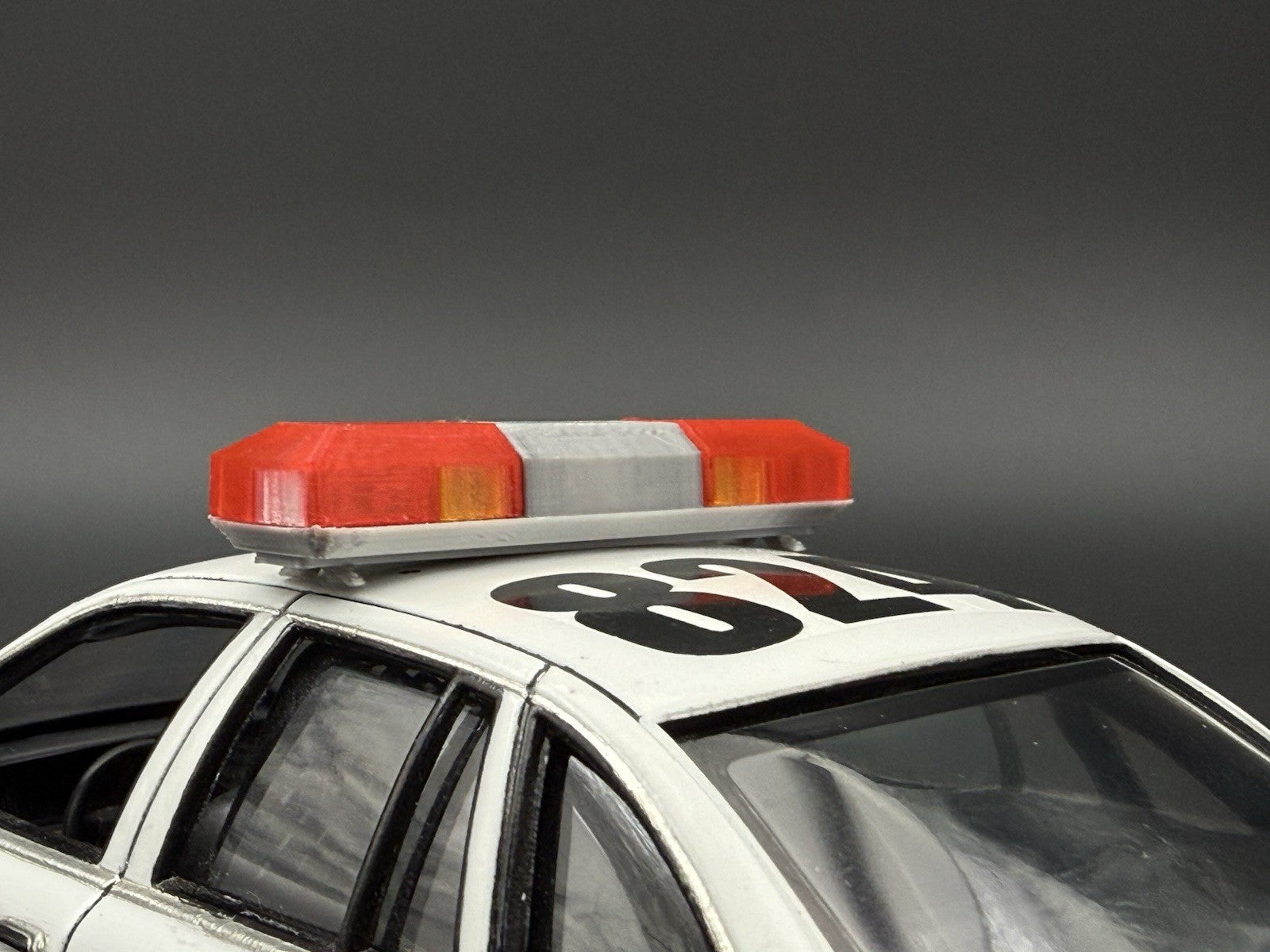 1/24 1/25 Red Amber Flasher Smith Wesson 8780 8880 8980 Lightbar Police 2441R26