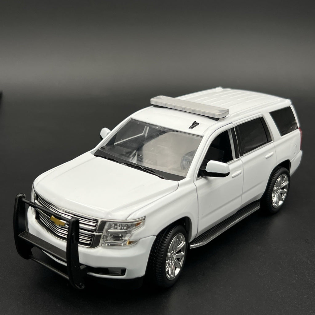 1/24 25 27 LED Compatible Tahoe SUV Width XL Legend Silver Top Lightbar Police7