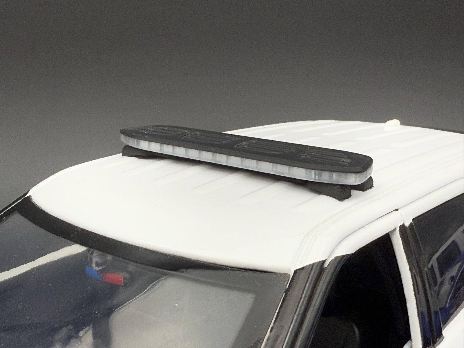 1/18 LED Ready nForce Black Top Lightbar Sheriff Highway Patrol Police 18287