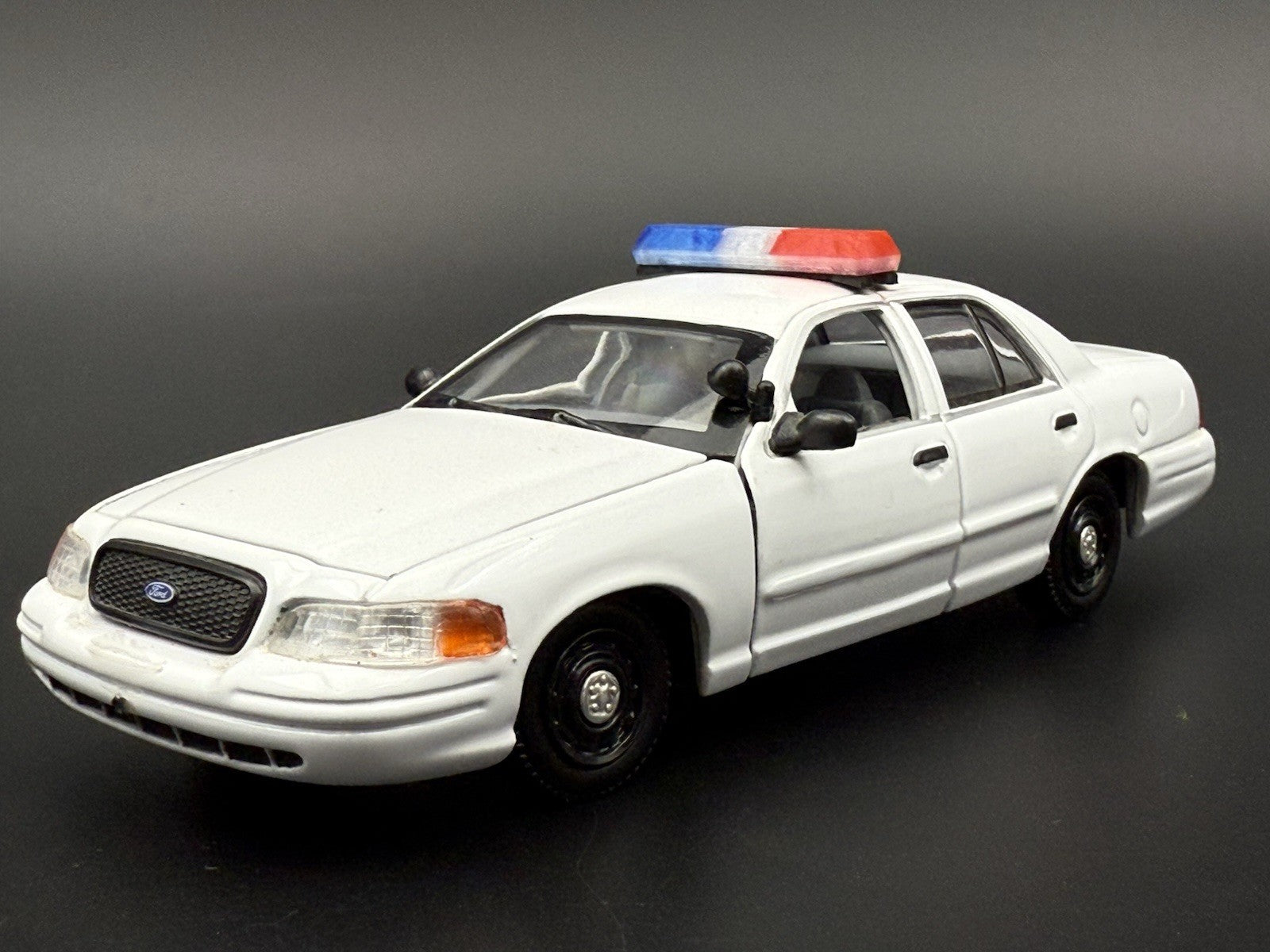 2 Pack 1/43 Blue Red Code 3 MX7000 Lightbar Greenlight Police Sheriff LAPD LASD3