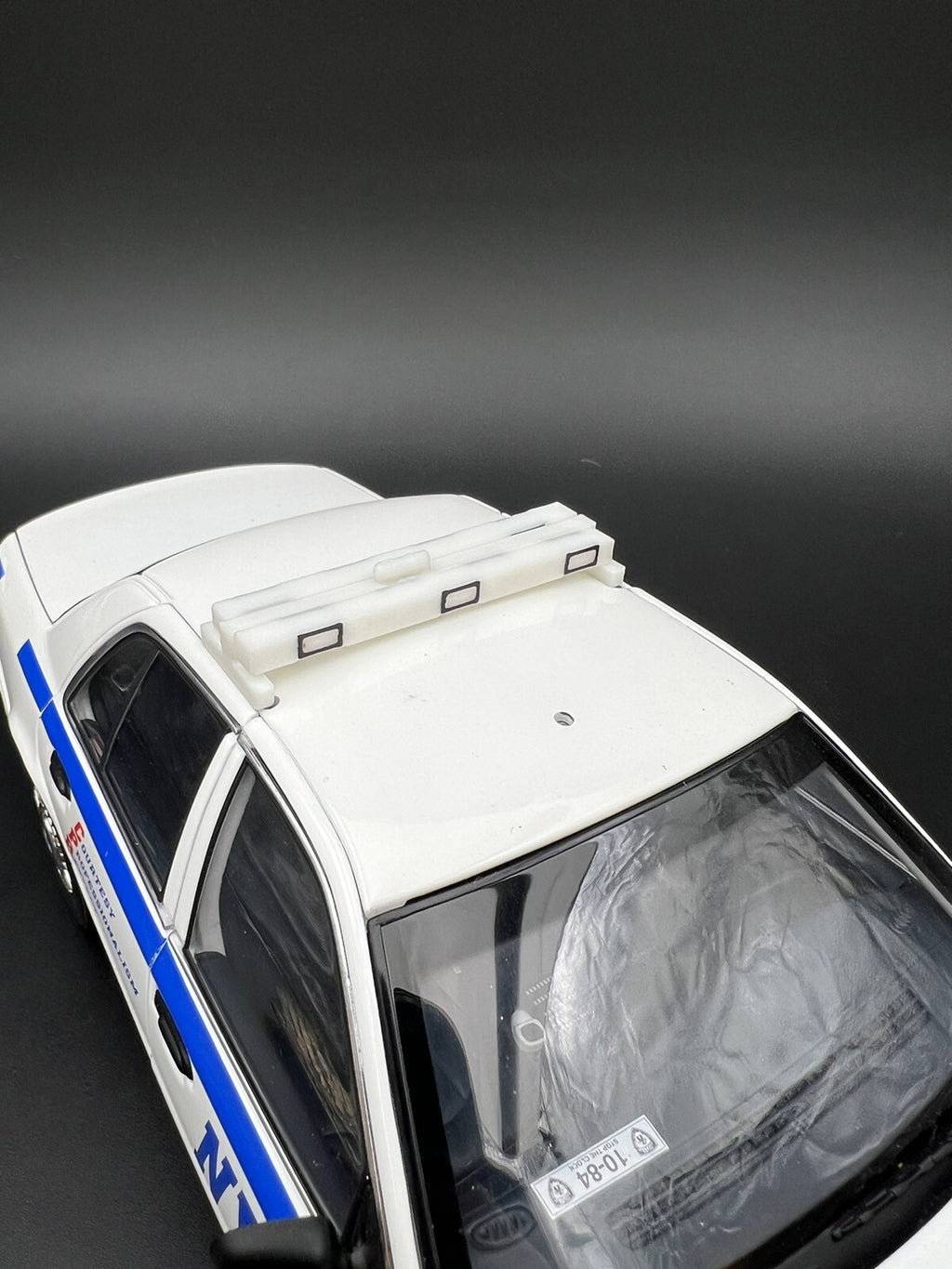 1/18 NYPD Highway Patrol Style High Riser Lightbar New York Police Sheriff Car2