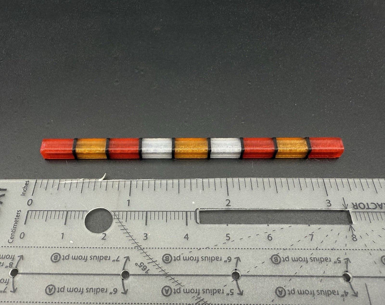 1/24 25 Scale Model Red Amber Clear Whelen 4500 Ambulance EMS Fire 2452RCA1