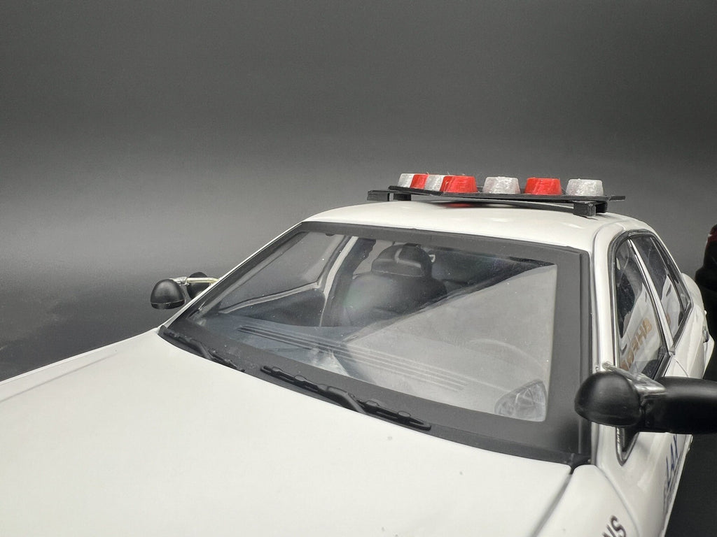 1/18 LED Ready NYPD Red Federal Signal Vision SLR Lightbar Police Sheriff Car6
