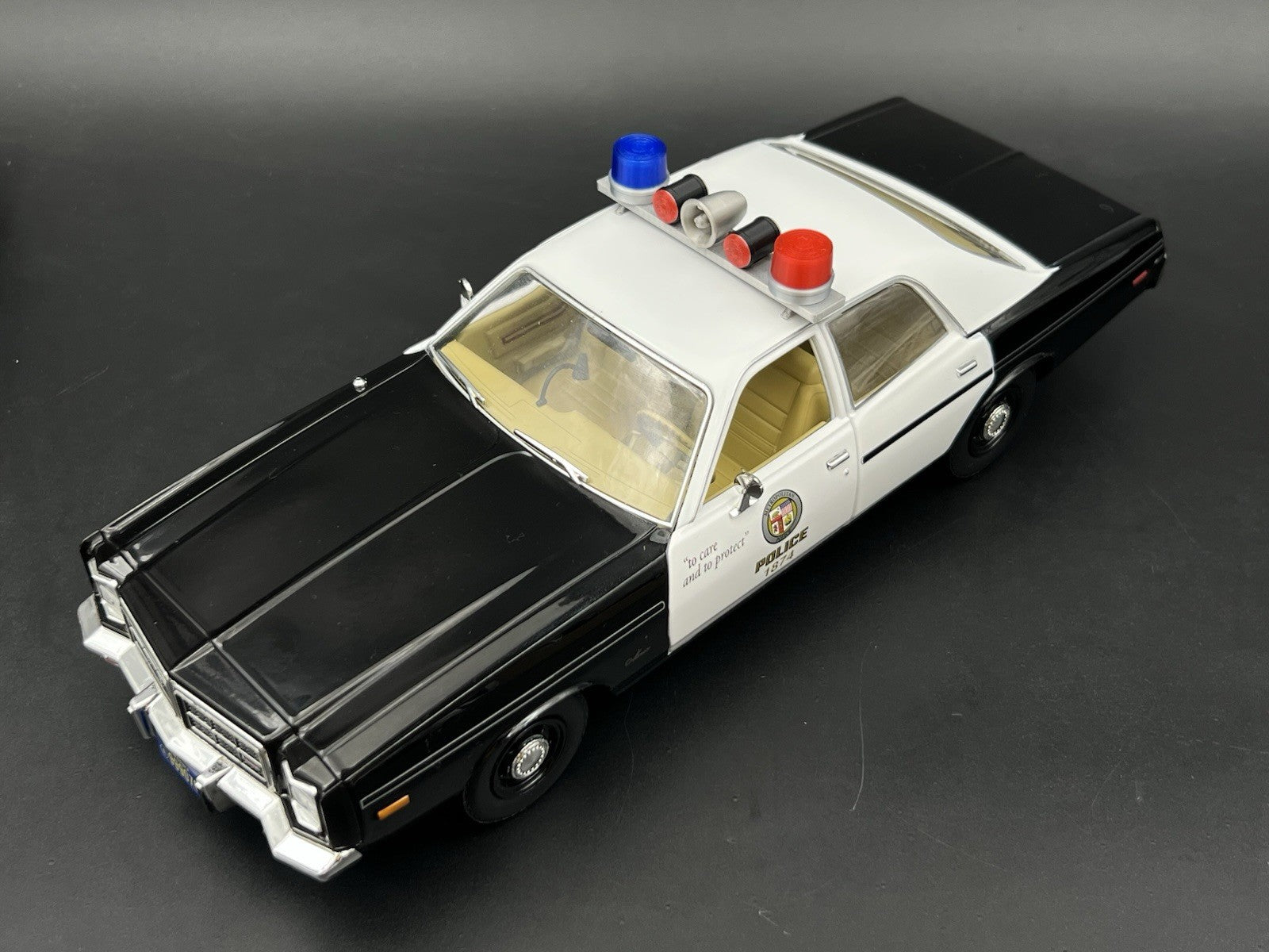 1/18 Blue Red Mars Skybolt Beacon Lightbar Siren Speaker Police Sheriff Fire7