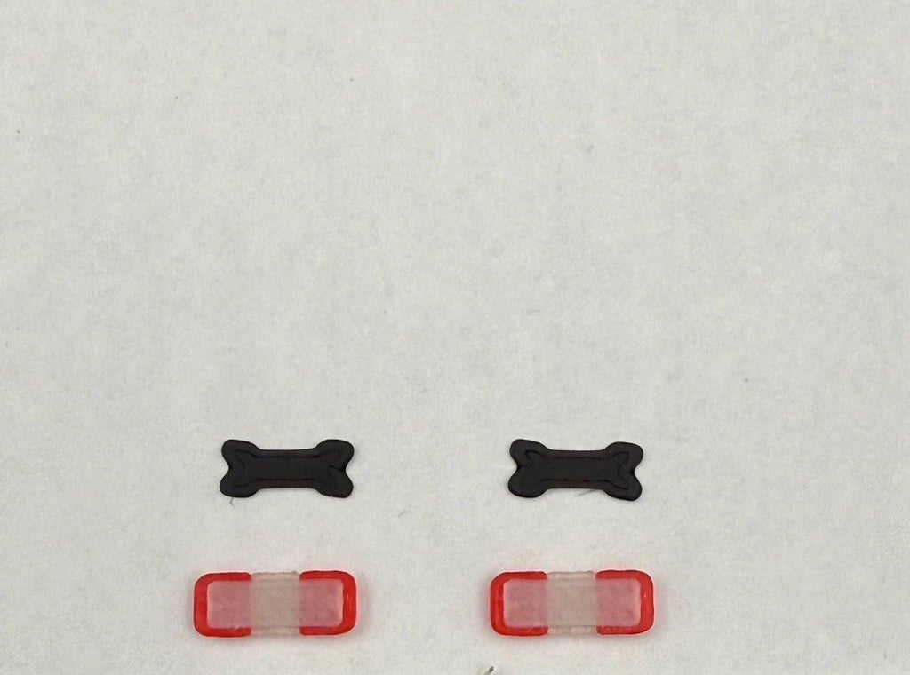 2 Pack 1/50 Mini Whelen Edge Red Clear Lightbar Gray Top Police Fire EMS 5012RCR1