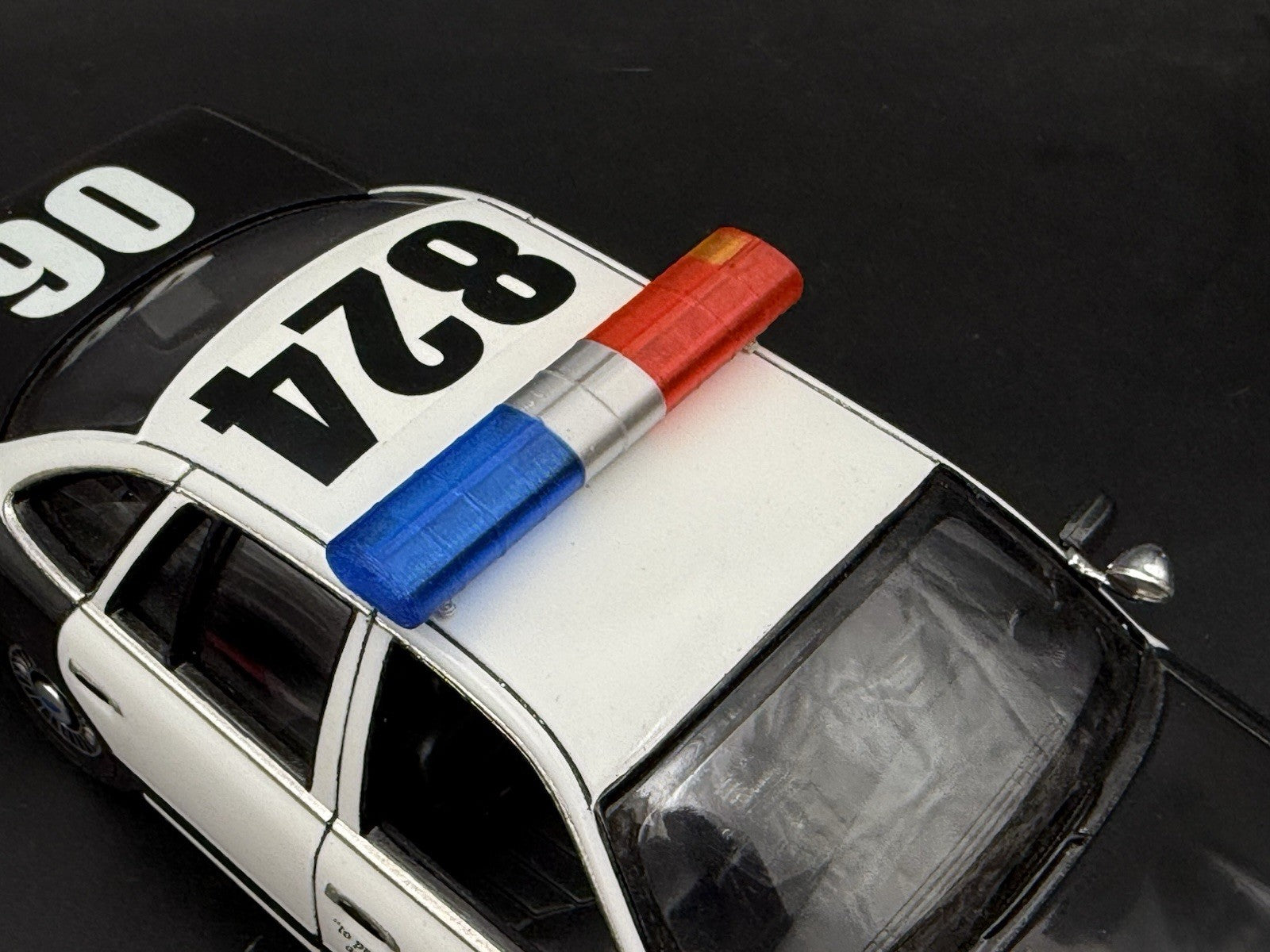 1/24 25 AeroDynic Lightbar 240 Robert Los Angeles Sheriff Blue Red Police CHP9