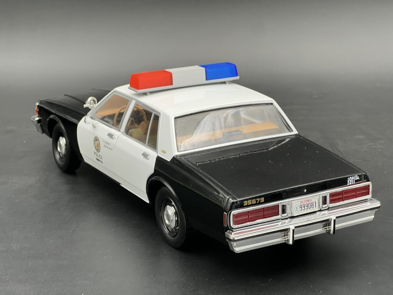 1/18 Blue Red Federal Signal Twinsonic Lightbar Police Sheriff Highway Patrol9