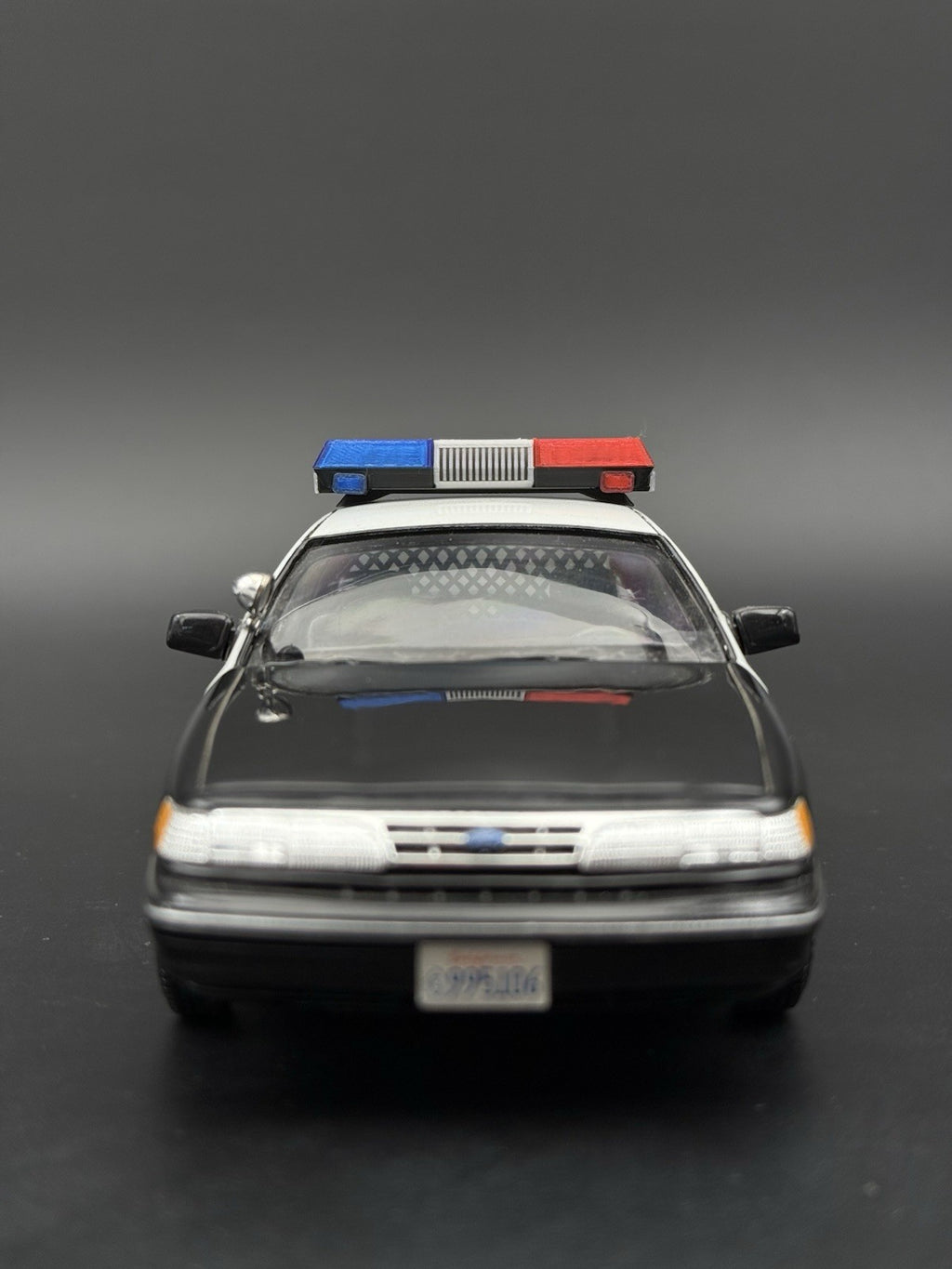 1/24 25 Scale Blue Red Chrome Streethawk Lightbar Police 24645