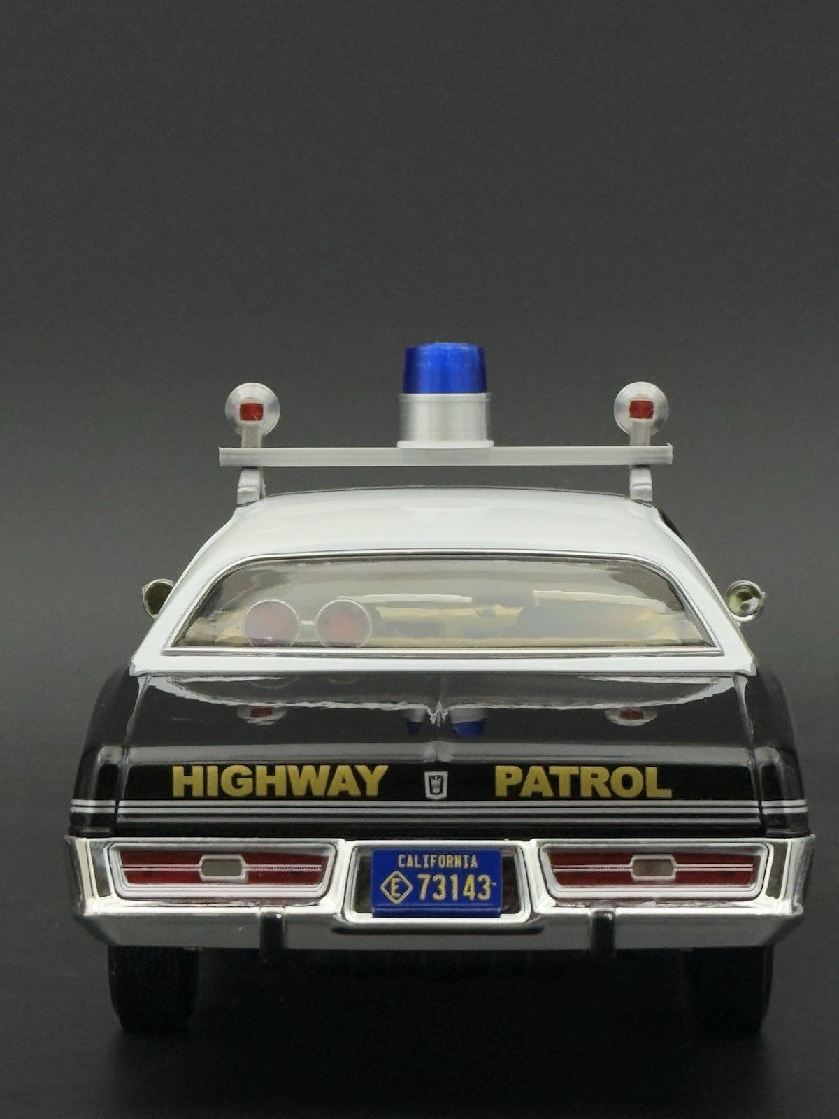 1/24 25 Scale Visibar CJ 184 284 Red Beacon Blue Lollipop Police Light 2456RBR6