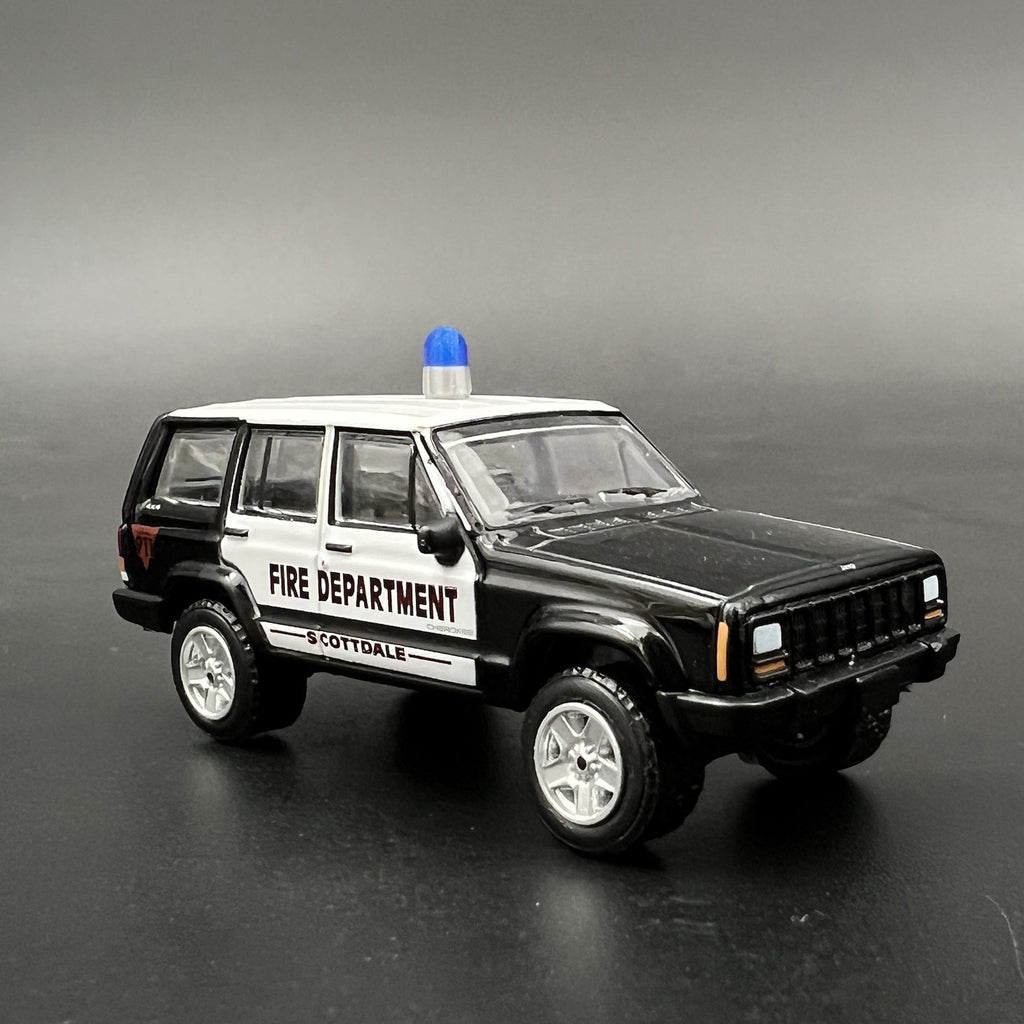 4 Pack 1/64 Vintage Blue Beacon Ray Lightbar Sheriff Police Fire Ambulance4