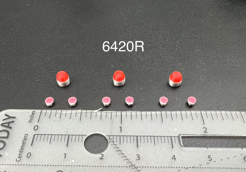 9 Pack 1/64 Pennsylvania State Police Beacon Brake Light Kits PSP Greenlight0