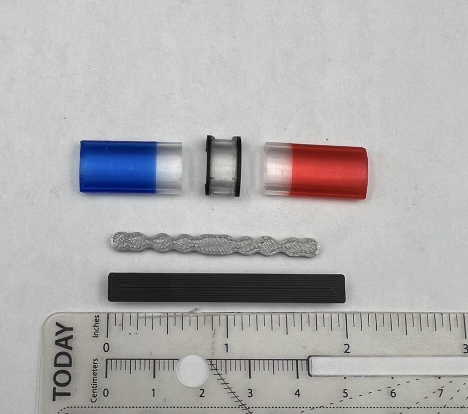 1/24 25 LED Ready Jetstrobe Jetstream Lightbar Blue Red Clear Police Sheriff3