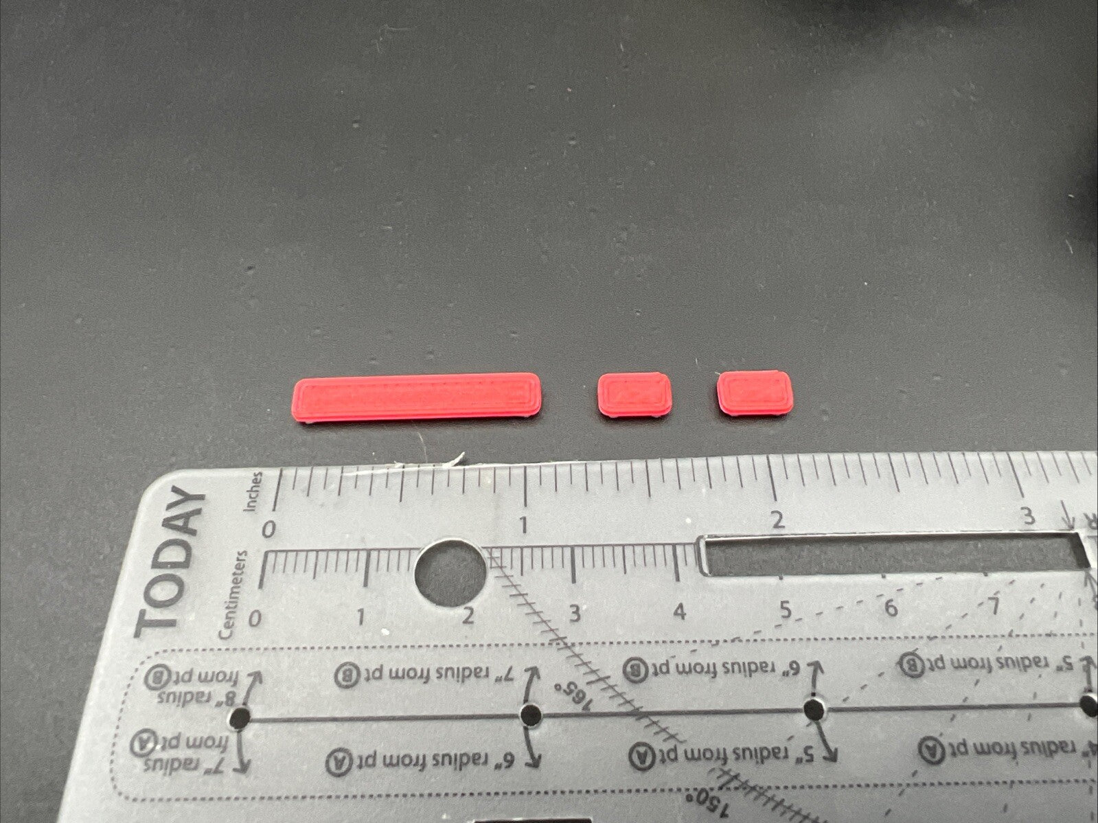 3 Pack 1/64 Whelen Long & Short Red Lightbar Code 3 Fire DCP Tow Truck Trailers7