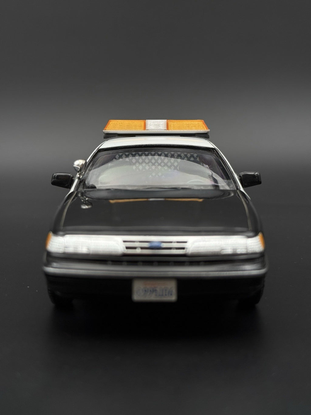 1/24 1/25 Scale Model Amber Clear Code 3 LP6000 Lightbar Tow Security 2411ClearA4