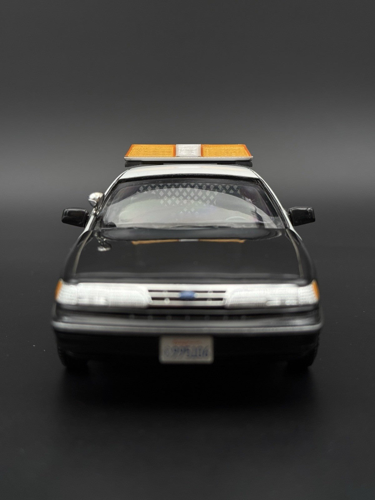 1/24 1/25 Scale Model Amber Clear Code 3 LP6000 Lightbar Tow Security 2411ClearA4