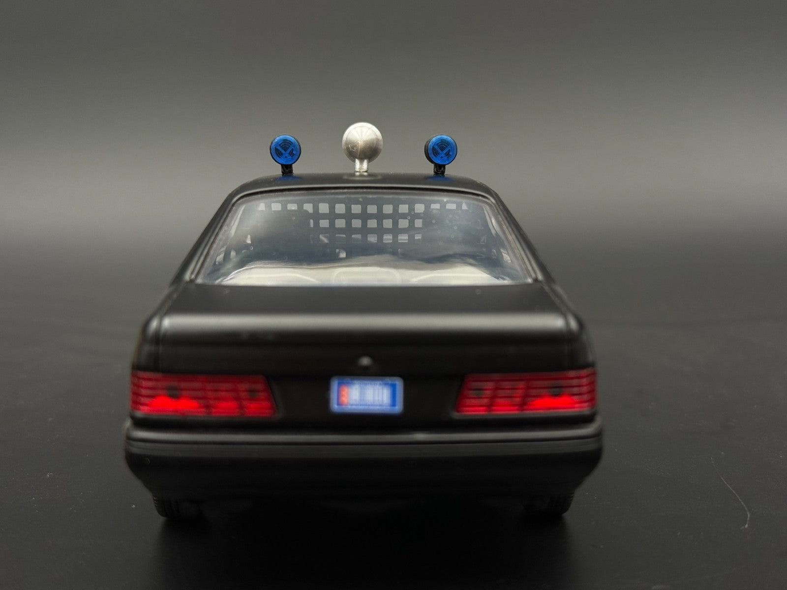 1/24 1/25 Scale Model Blue Can Lights Siren Police 2434B7