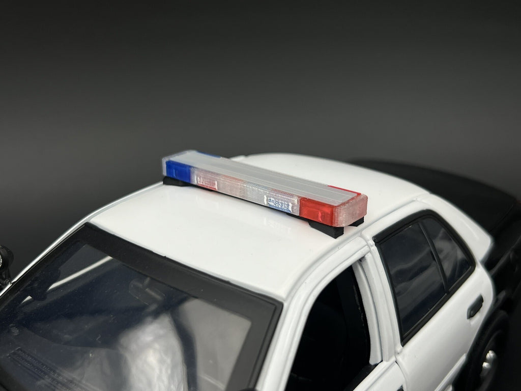 1/18 LED Ready Whelen Edge Lightbar Blue Red Nevada Highway Patrol State Police3