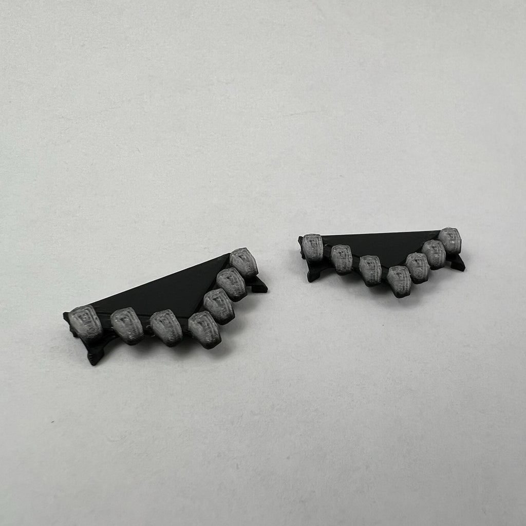 2 Pack 1/43 Clear Federal Signal Vector Lightbar Greenlight Police Sheriff15