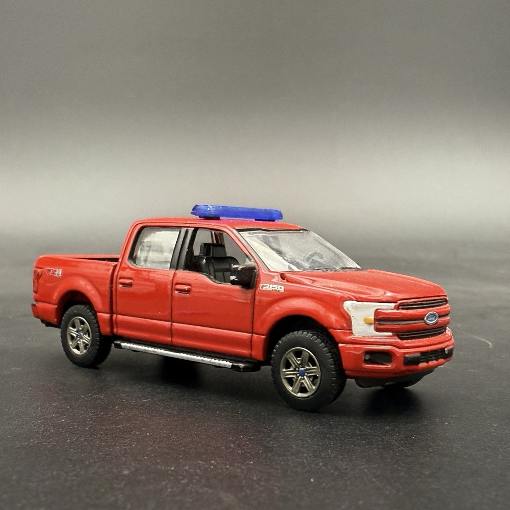 2 Pack 1/64 Blue Lightbar Police Sheriff State Highway Patrol Hansch DBS85010