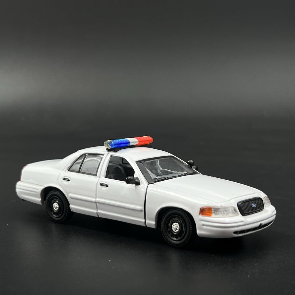 1/43 AeroDynic Lightbar Dukes Of Hazzard Sheriff Blue Red Chrome Police CHP LAPD6