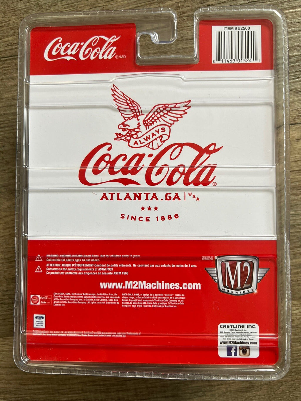 M2 Machines 1:64 1966 Ford Bronco Snow Plow A08 Coca-Cola1