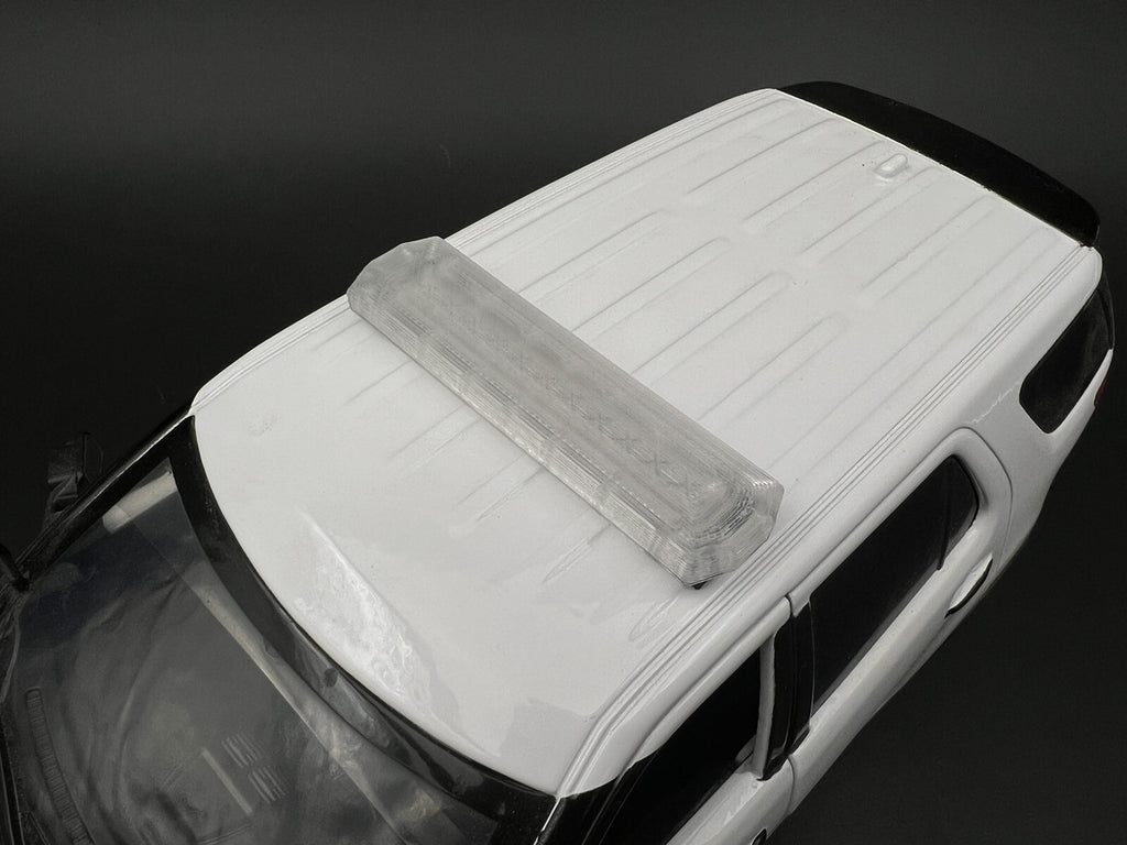 1/18 LED Ready Code 3 2700 Clear Lightbar Sheriff Highway Patrol Police Fire Car2