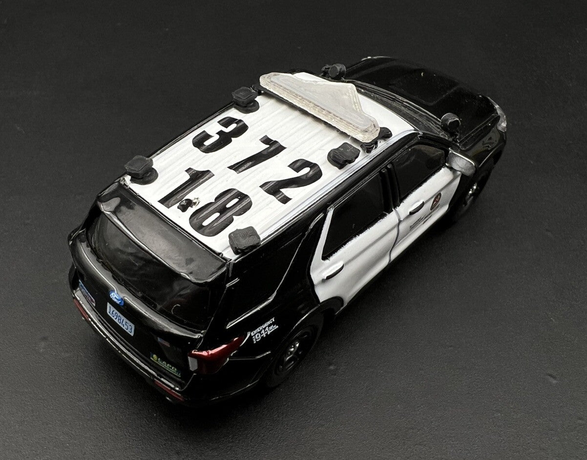 4-Pack 1/64 Scale Model ALPR License Plate Reader Police Car SUV 6422 3
