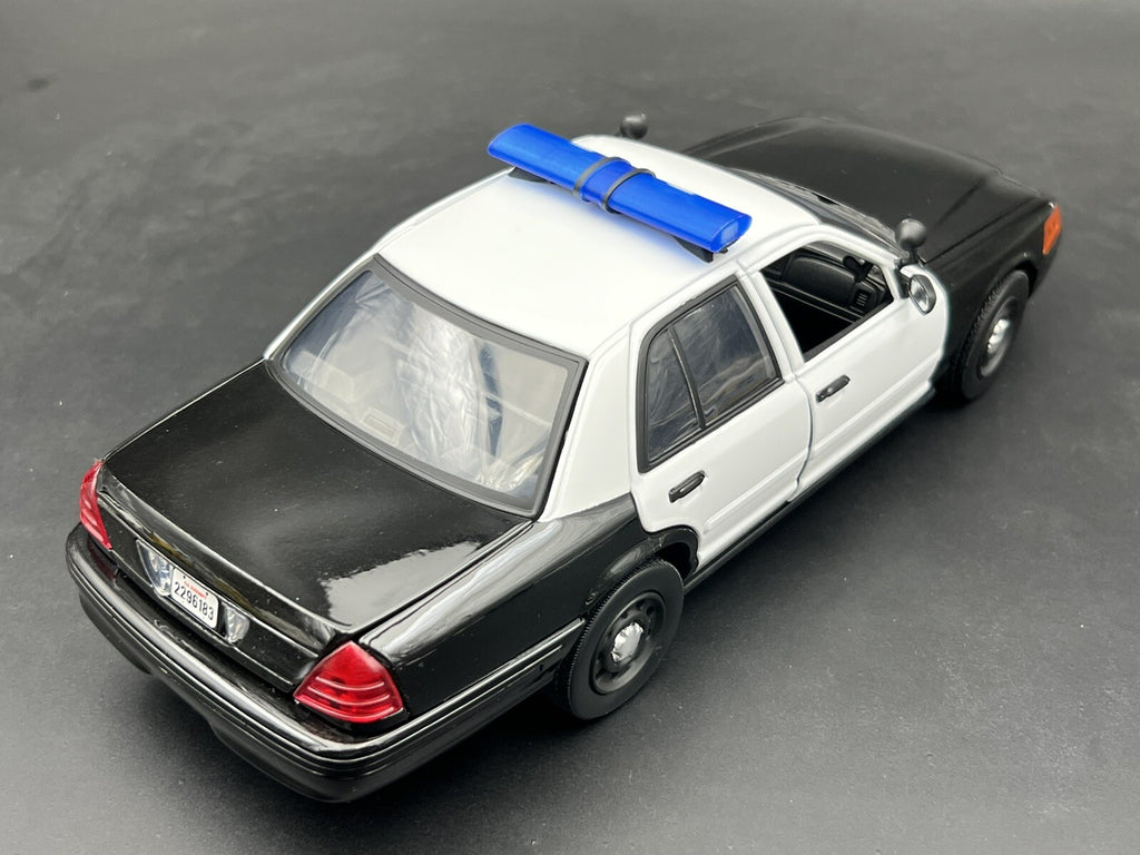 1/18 LED Ready Jetstrobe Jetstream Lightbar Blue Clear State Police Sheriff9