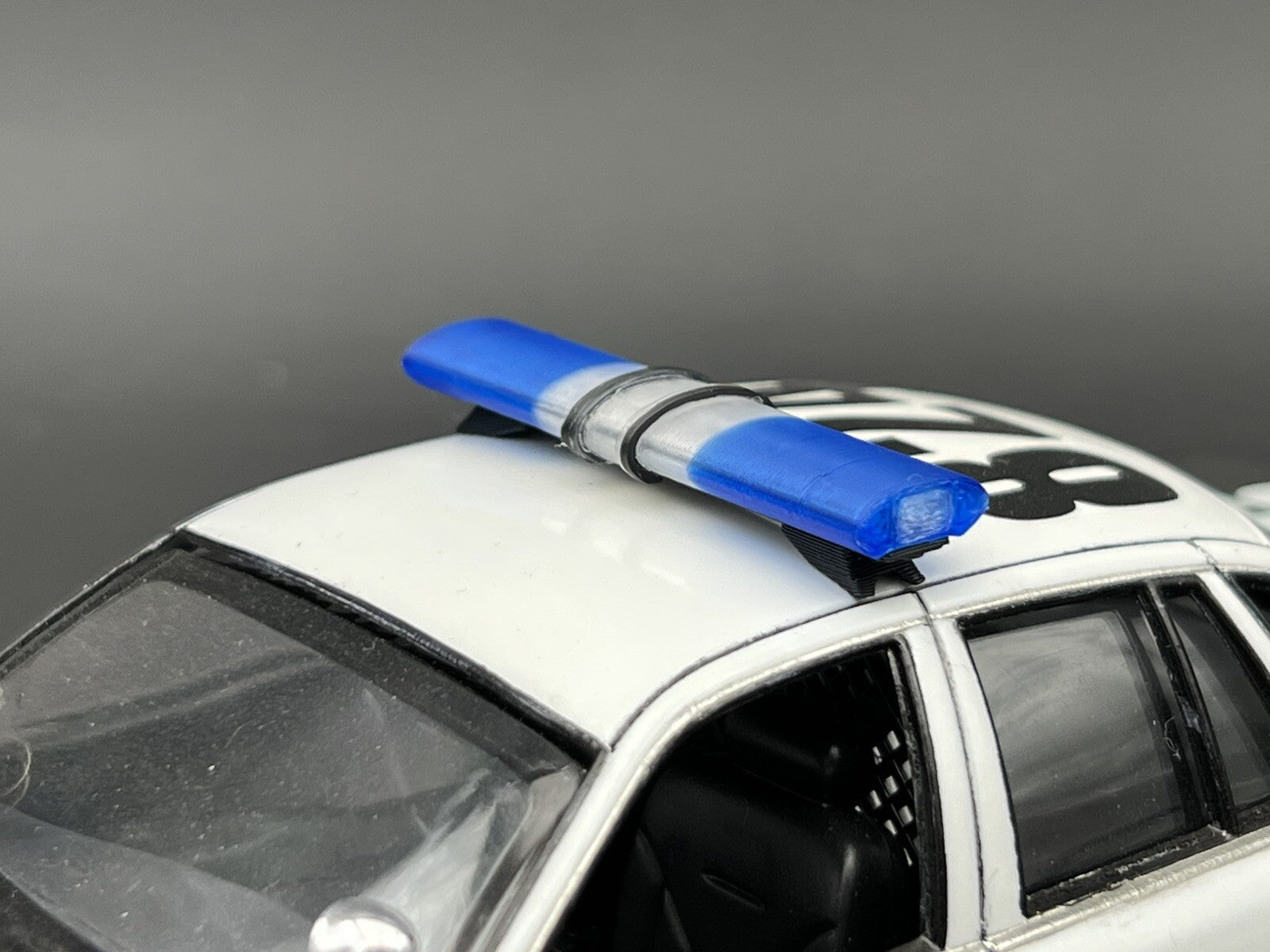 1/24 25 LED Ready Jetstrobe Jetstream Lightbar Blue Clear State Police Sheriff8