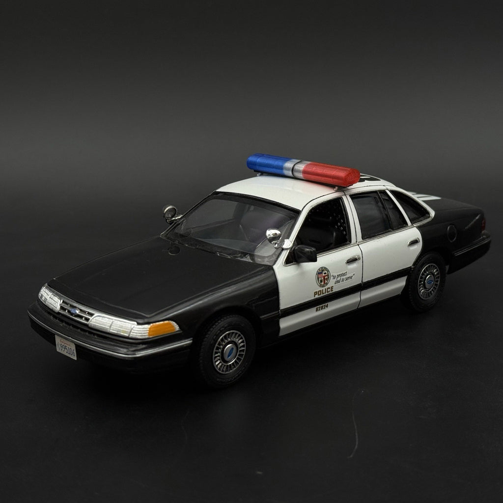 1/24 1/25 LED Compatible AeroDynic Lightbar Blue Red Clear Police Sheriff8