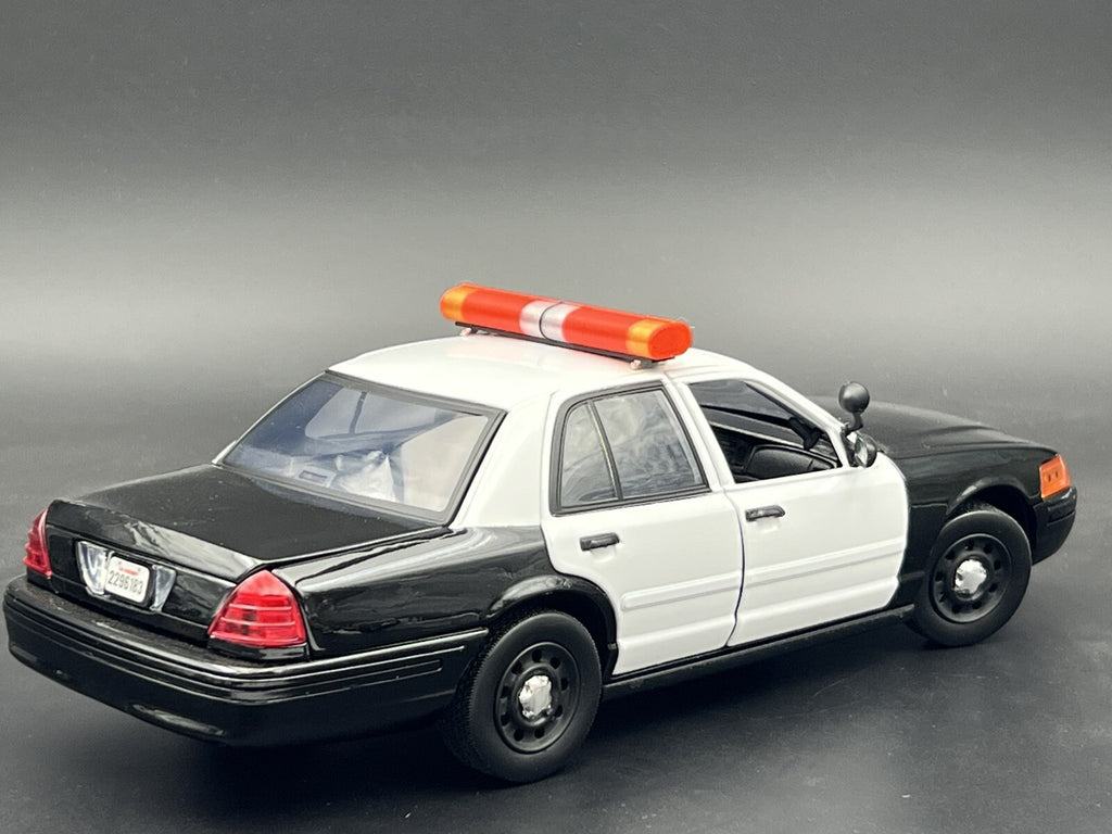 1/18 LED Ready AeroDynic Lightbar Red Clear Amber Police Sheriff Fire5
