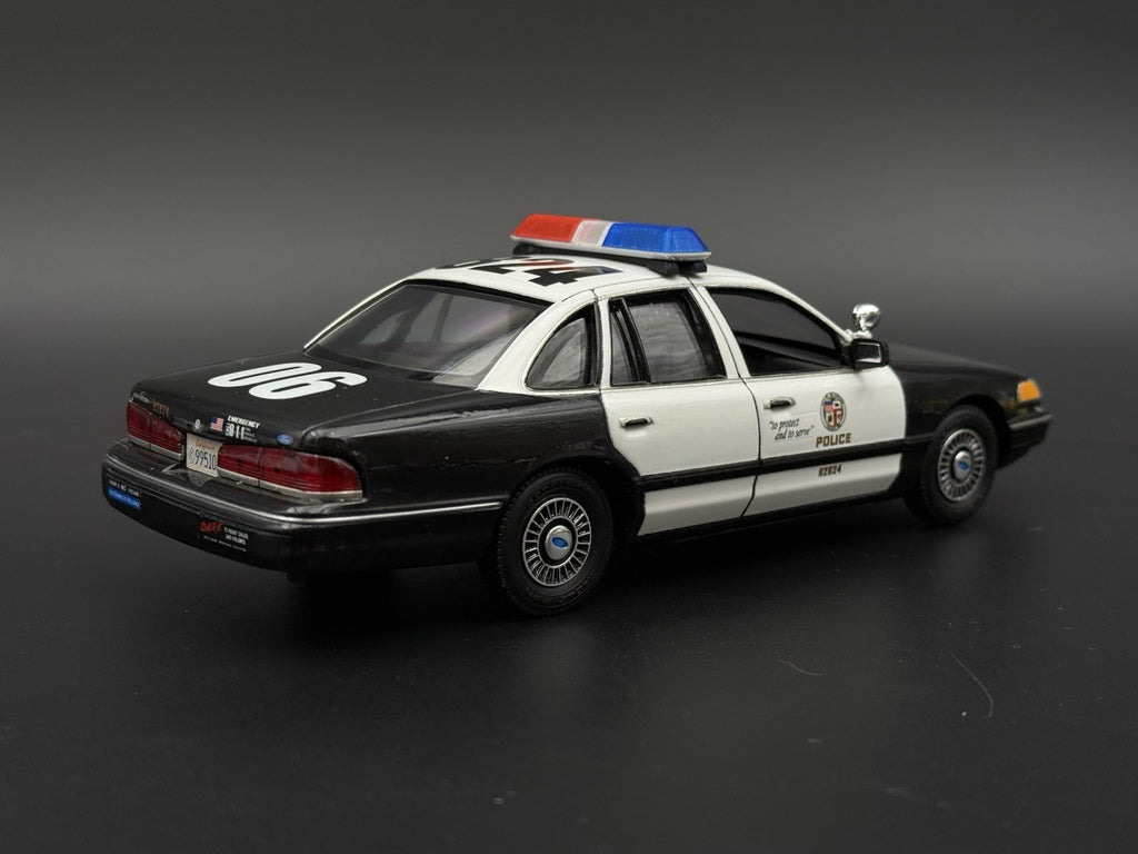1/24 1/25 Scale Model Blue Clear Red Code 3 LP6000 Lightbar Police 2411ClearBR7