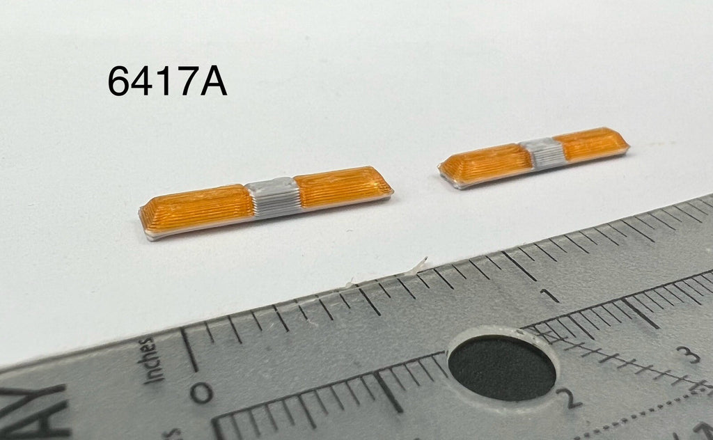 2 Pack 1/64 Code 3 LP6000 Amber Lightbar Greenlight Construction Tow Work Truck0