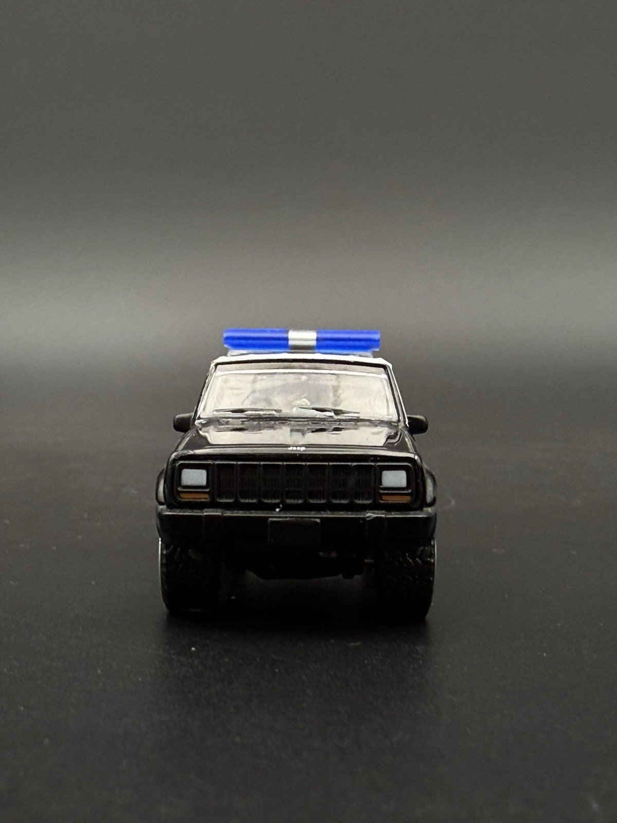 2 Pack 1/64 Blue Chrome Federal Signal Aerodynic Lightbar Police Sheriff 6414B24