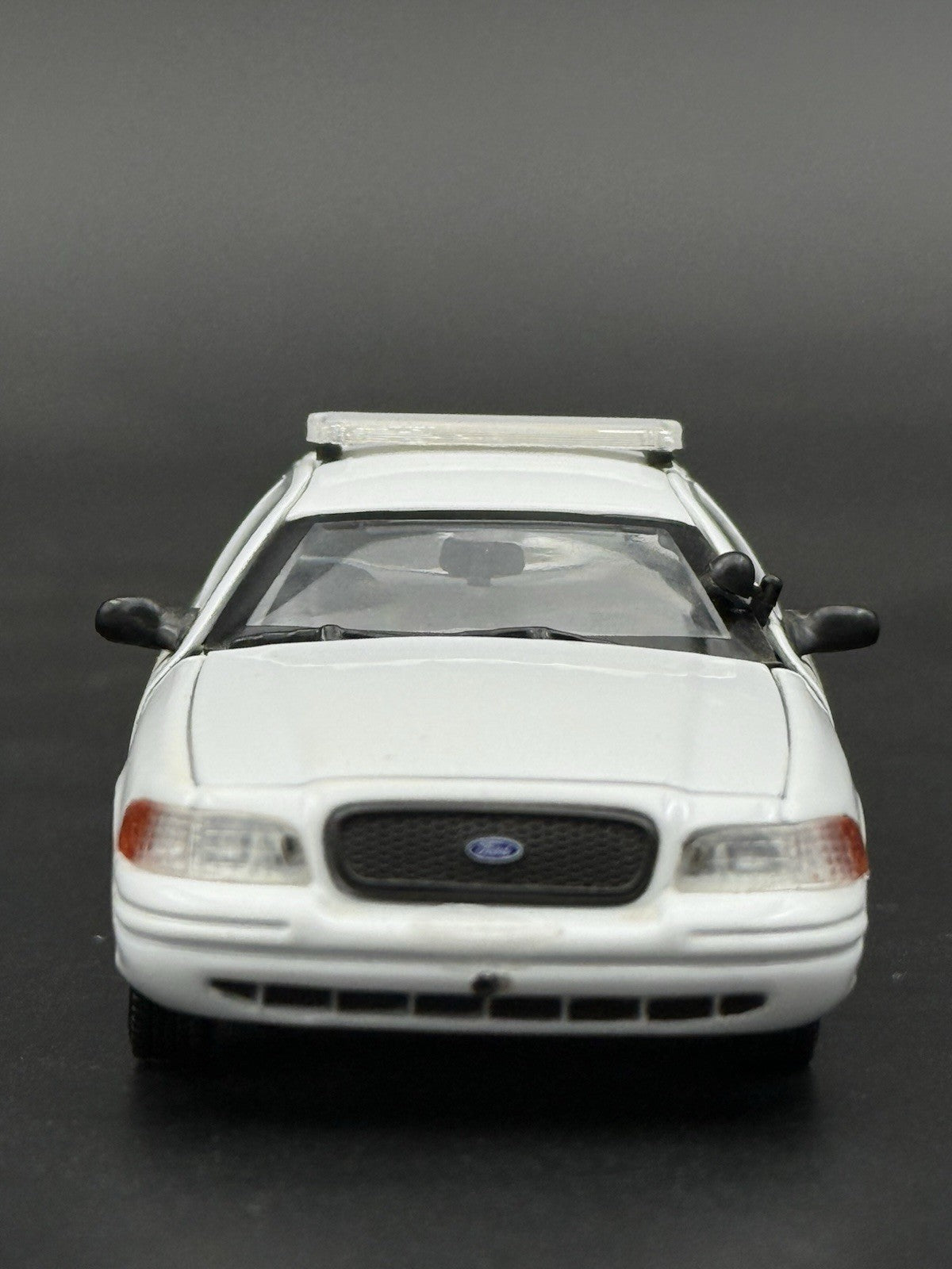 2 Pack 1/43 LED Compatible Sedan Length Whelen Gray Top Lightbar O Scale Police8