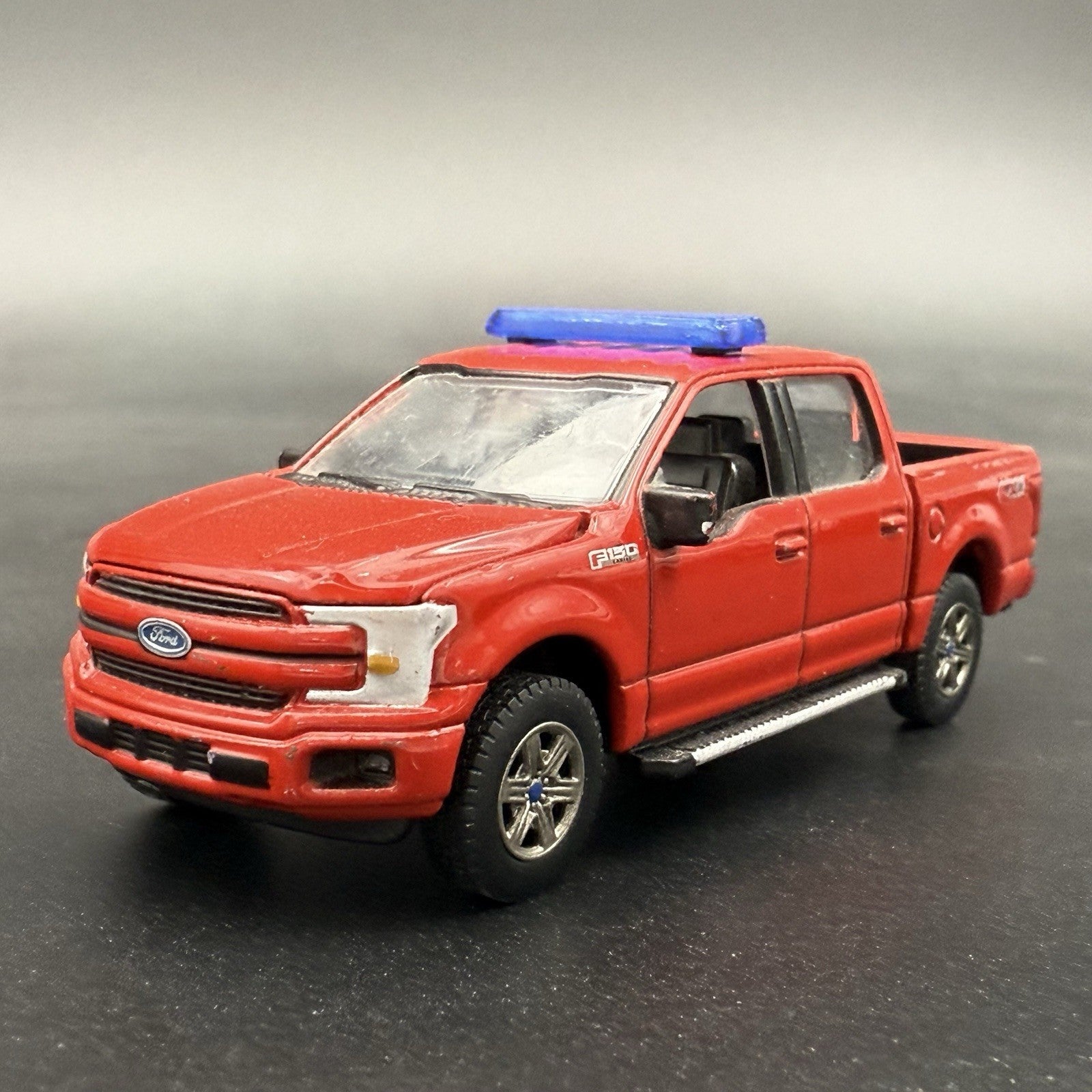 2 Pack 1/64 Blue Lightbar Police Sheriff State Highway Patrol Hansch DBS8508