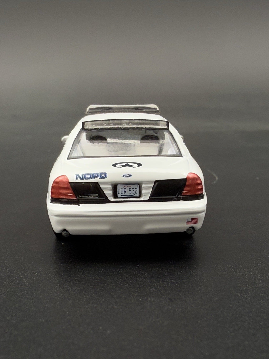 1/64 Front & Back Whelen Fast Trax Lightbars Police Greenlight Crown Victoria8