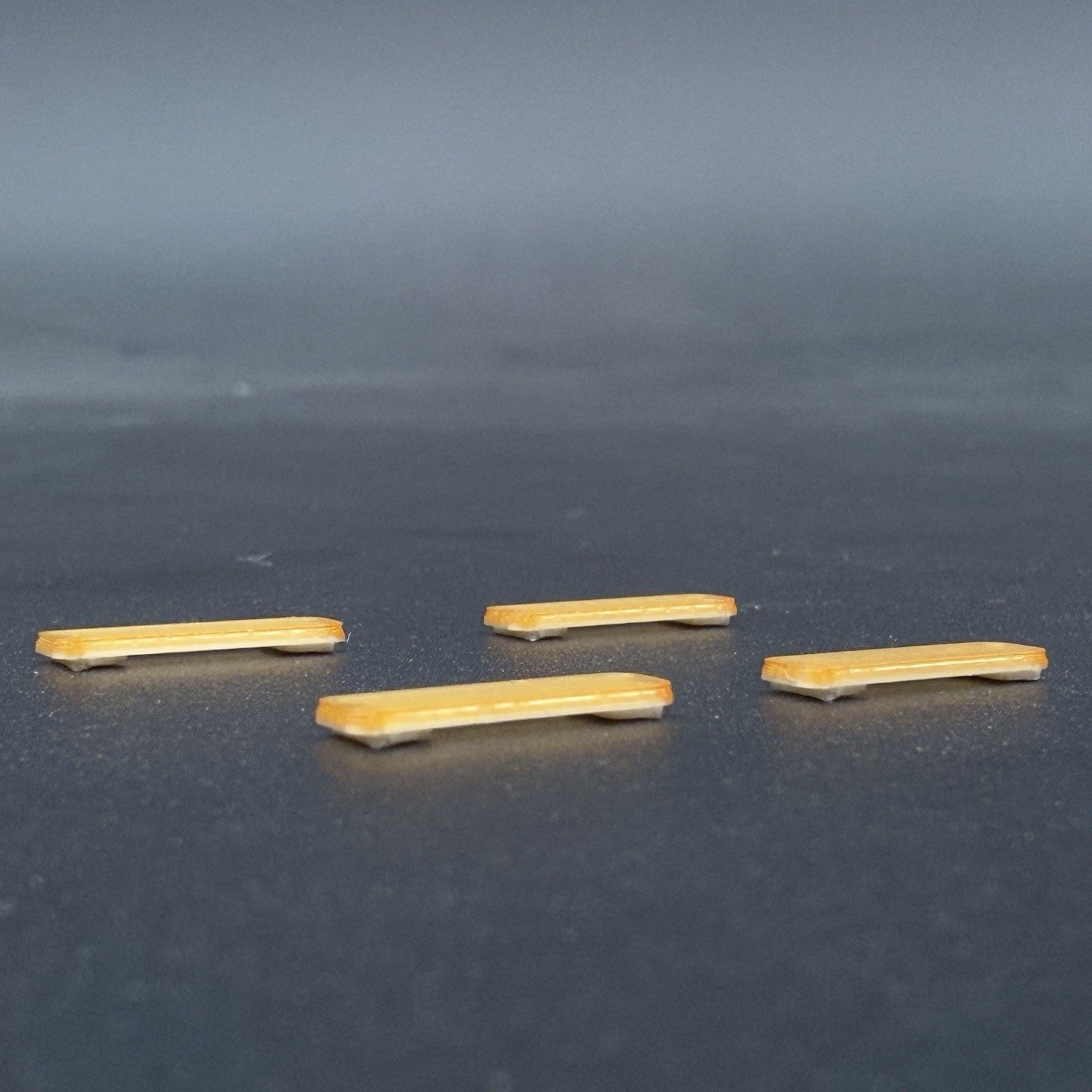 4 Pack 1/87 HO Scale Amber LED Style Whelen Lightbar Security Work Tow Truck2